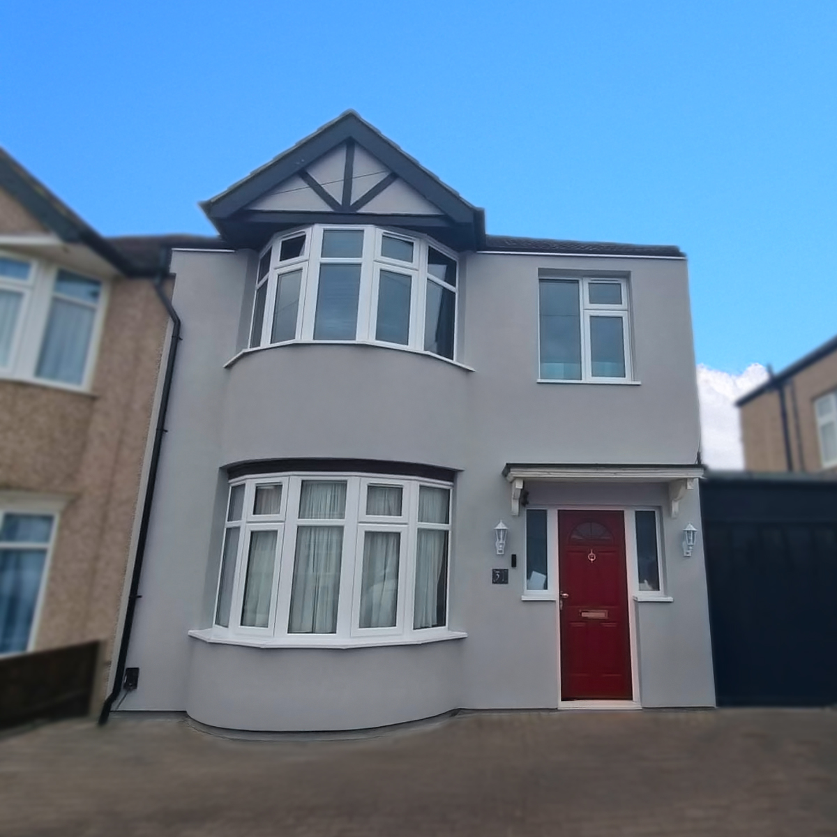 External Wall Insulation Completed Project - Pinner